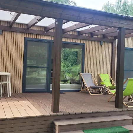 Wioslem W Hamaku Nad Wkra Aldeamento Turístico