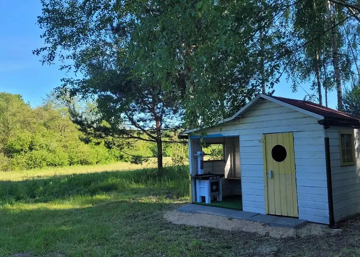 Wioslem W Hamaku Nad Wkra Tatil parkı Rybitwy (Plonsk)